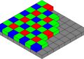 debayer pattern illustration