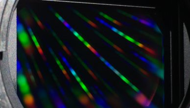 camera sensor with light streaks