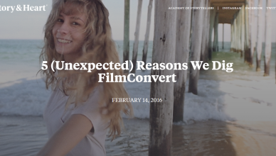 FilmConvert film stock comparison